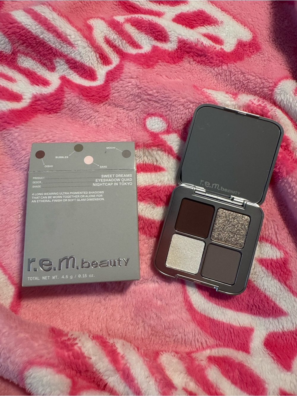 Rem Beauty Ariana Grande Sweet Dreams Eyeshadow Quad - Nightcap in Tokyo New